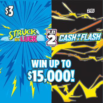 Play 2 scratch ticket from Kansas Lottery