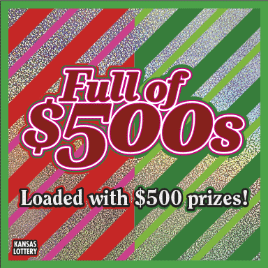 Full Of $500s scratch ticket from Kansas Lottery
