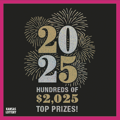 2025 scratch ticket from Kansas Lottery