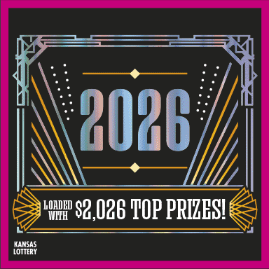 2026 scratch ticket from Kansas Lottery