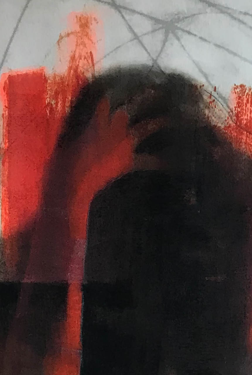 Les mains rouges, 2019, Johanne Côté null