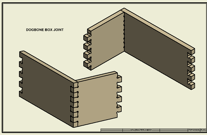 CNC Dogbone Box Joint