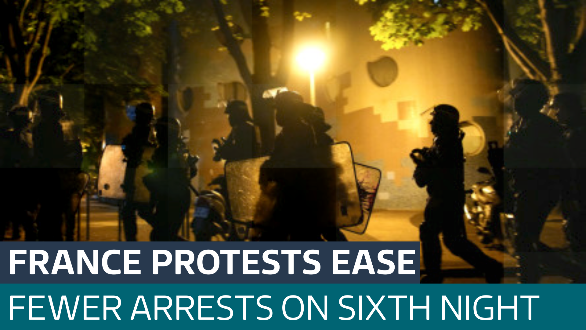 France riots ease after six nights of protests, as mayors hold anti ...
